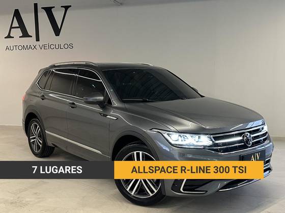 VOLKSWAGEN TIGUAN 2.0 300 TSI GASOLINA ALLSPACE R-LINE AUTOMÁTICO VOLKSWAGEN TIGUAN 2.0 300 TSI GASOLINA ALLSPACE R-LINE AUTOMÁTICO
